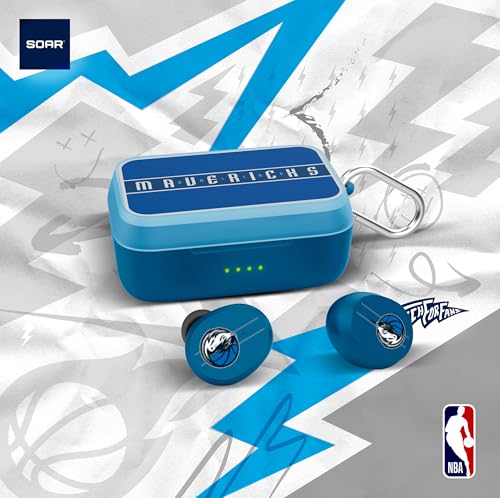 Image of SOAR NBA Wireless Sport Earbuds: Comfortable Fit & Convenient Charging