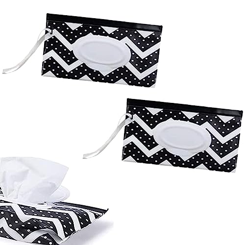 Dispensador de Toallitas,2PCS Dispensador Toallitas Bebe,Bolsa Toallitas Bebe Portátil,Bolsa para Toallitas,Bambebe Funda Humedas Toallitas Bebe,Viajes Bebe Mojado Tejido Caja