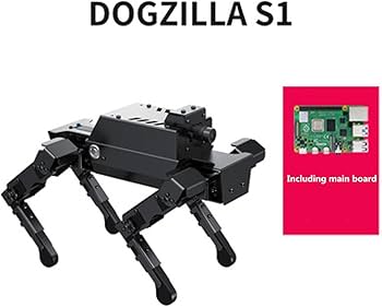 Amazon | ラズベリーパイ 4B 四足バイオニックロボット 12-DOF 機械犬