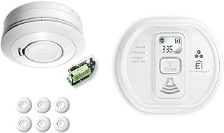 Ei Electronics Ei650RF Funkrauchmelder, Bundle aus funkvernetzbarem Rauchwarnmelder & Professional Ei208iDW Kohlenmonoxidmelder