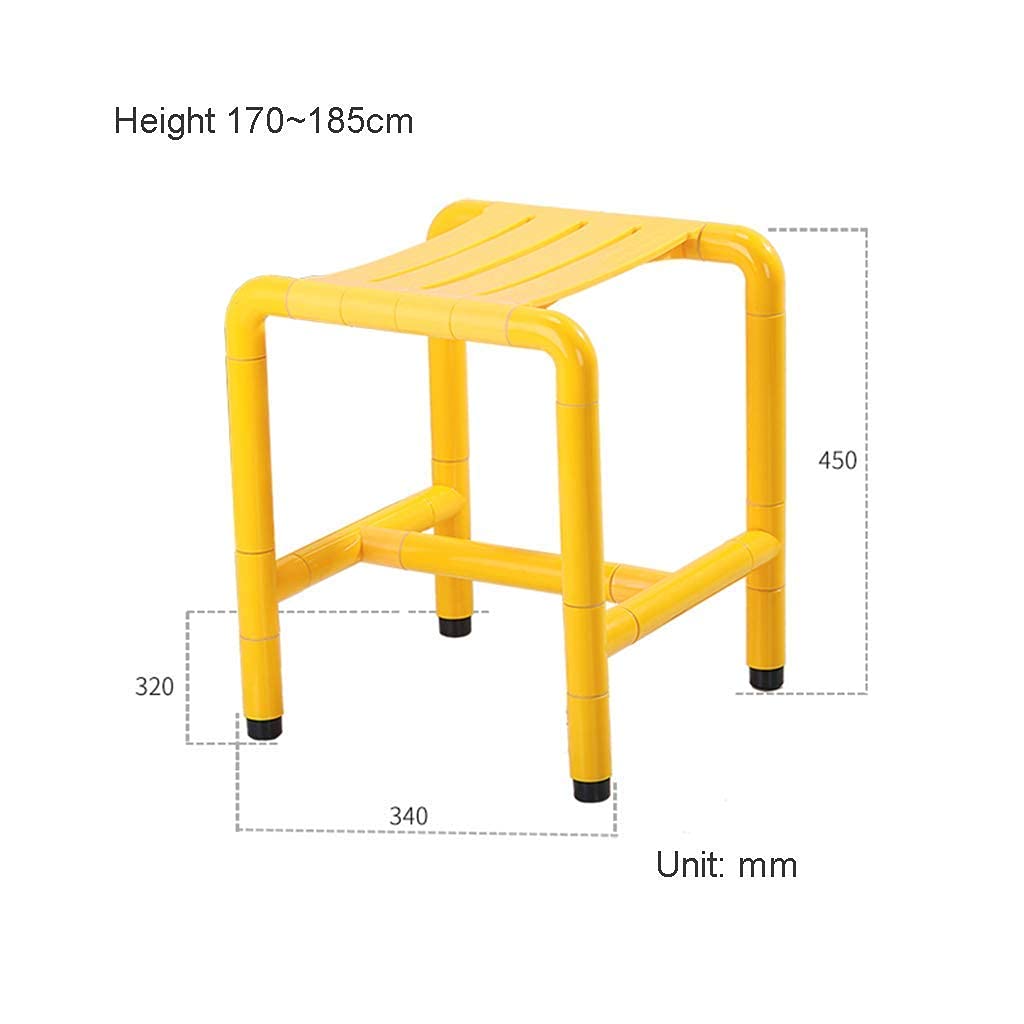 Silla De Ducha Taburete De Baño Taburete De Bañera Taburete De Ducha, Plato Giratorio para Bañera, Antideslizante, Adecuado para Discapacitados Y Ancianos,45Cm