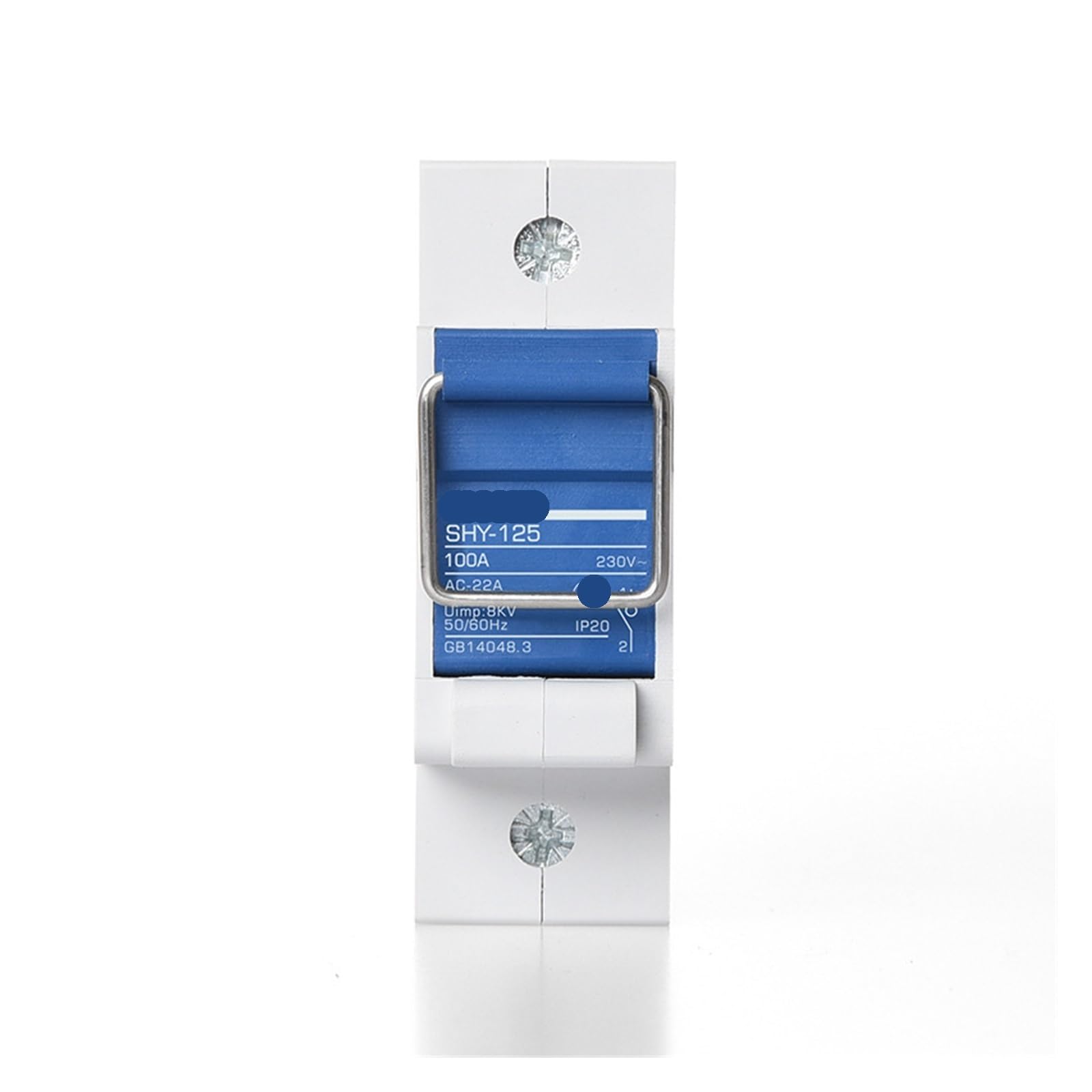 Interrupteur d'isolement basse tension 100A 1P pour boîte distribution