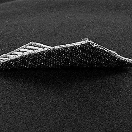 IronSeals Tactical Board Patch Organizer Holder Display with Loop Surface, Steel Ring and Flag Patch(S: 60 x 45 cm/ 23.6\" x 17.7\", Black + Flag Patch) - Thumbnail 3