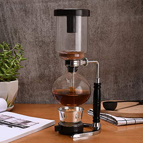 LUEUR 5-Cup Siphon Coffee Maker