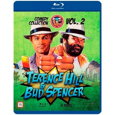Terrence Hill & Bud Spencer: Vol. 2 - 4-Disc Set ( Miami Supercops / Cats and Dogs / Watch Out, We're Mad! / Double Trouble ) ( Miami Supercops / Thieves and Robbers / Watch Out, We're Mad / (Blu