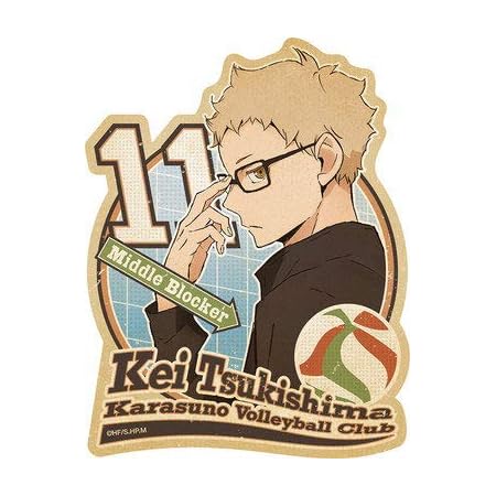 Amazon 特典 ハイキュー To The Top トラベルステッカー 3 月島蛍 アニメ 萌えグッズ 通販