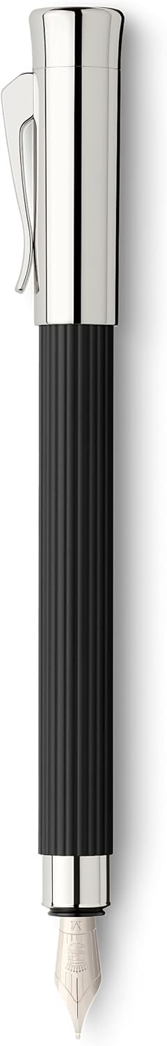 Faber Castell 141500 Fountain Pen, M, Medium Point, Tamisio Black