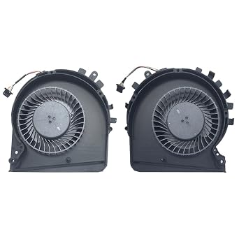 مراوح تبريد بديلة جديدة لألعاب HP Pavilion 15-DK Series TPN-C141 15-dk0132TX 15-dk0019TX 15-dk1018TX 15-dk0010NR 15-dk0018CA 15-dk0020NR 15-dk0030NR كمبيوتر محمول L57170-001 L56900-001 مروحة