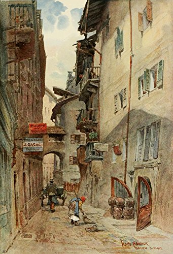Posterazzi Nowak Hans The Studio 1905 Bozen Italy Poster Print, (18 x 24)