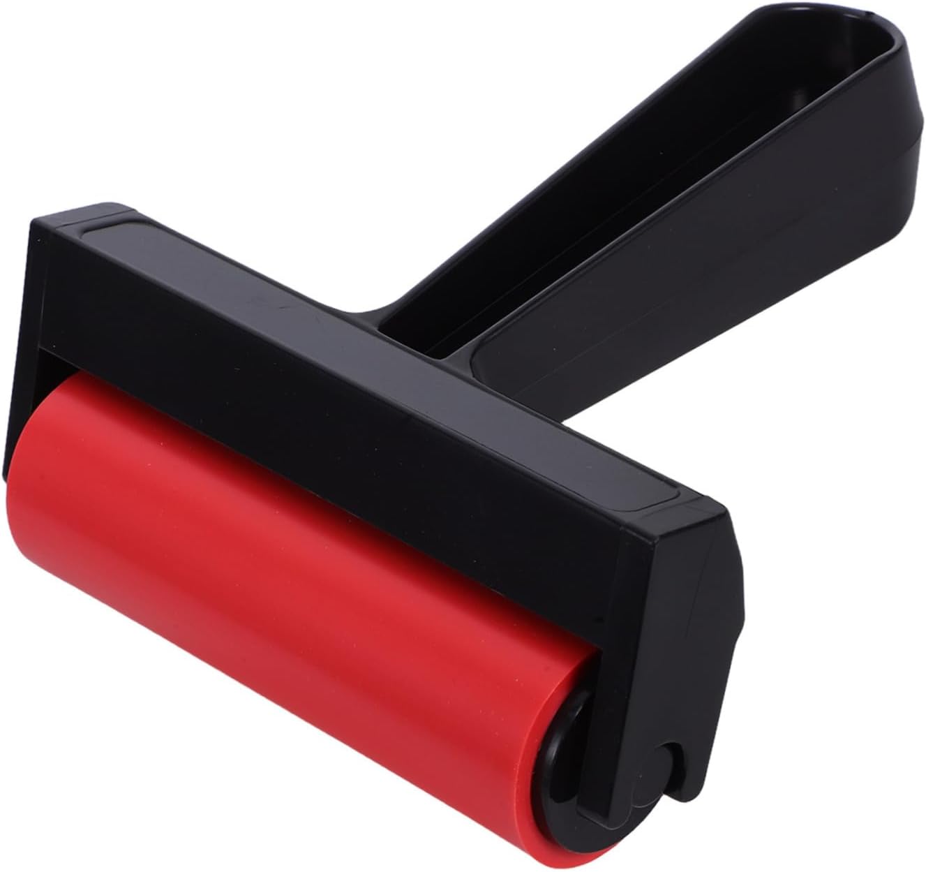 Rubber Roller Paint Supply for Printmaking Manual Applicator for Stamping Gluing for Family Bonding Creative Skill Enhancement Art Tool
