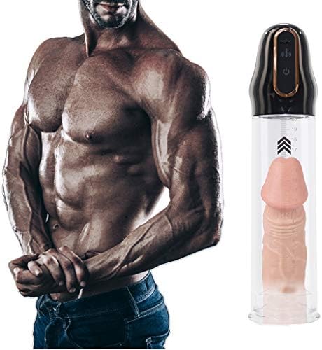 Rechargeable Enlargement Pump for Man - 6 Modes Pennis Pump Enlargement Extender Pennis Pumps Enlargers