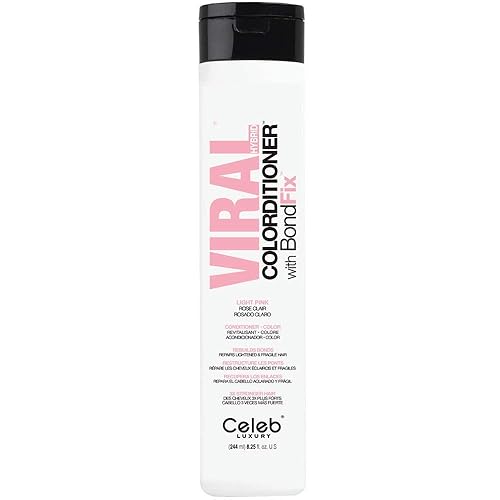 Celeb Luxury Intense Color Depositing Colorditioner Conditioner + BondFix Bond Rebuilder, Vegan, Sustainably Sourced Plant-Based, Semi-Permanent,