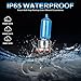 Fit for Honda Accord 2013 2014 2015 2016 2017 2018 & 2008-2012 Coupe High Performance Halogen Headlight Bulbs,9005 High Beam + H11 Low Beam Headlamp Replacement Bulbs Kit, Plug and Play,Pack of 4