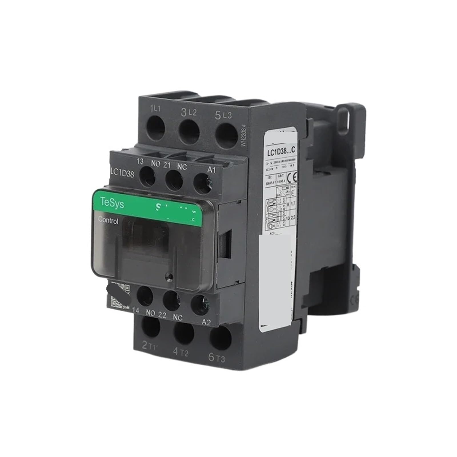 Contacteur AC LC1D38 triphasé pour piloter un moteur 220V
