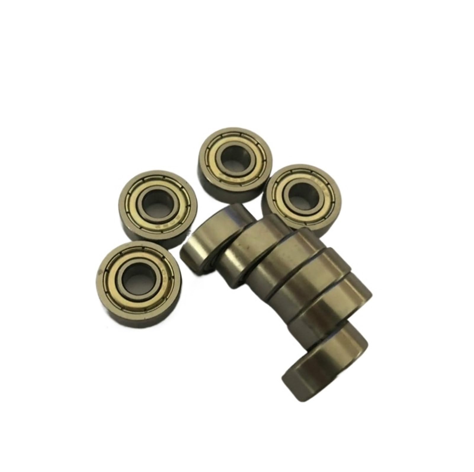 QAZYUIENW 10 Pieces MR52 MR52ZZ MR52RS MR52-2Z MR52Z MR52-2RS ZZ RS RZ 2RZ L-520ZZ 638/2X2 deep Groove Ball Bearing 2 * 5 * 2.5mm