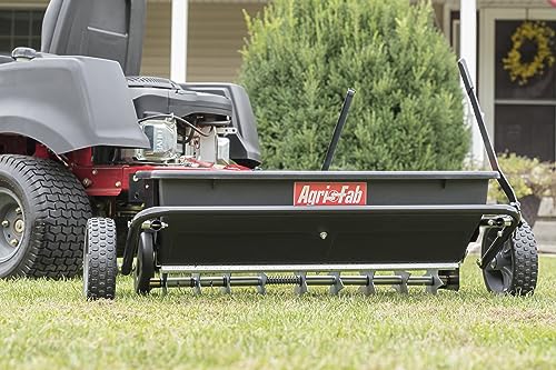 Agri-Fab 45-0543-AMZ 100Lb Poly Drop Spreader/Spike Aerator thumb #1