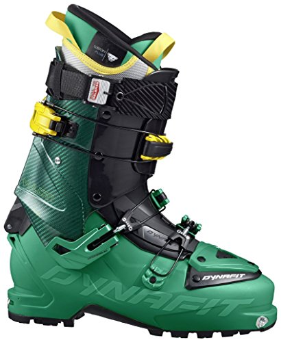 Ultra leggero, gewichtsoptimierter escursioni di sci scarpe con 600 g per sci alpino e atleti. La scarpa è completamente fabbricato in carbonio e rendendolo uno dei più leggeri di scarpe sul mercato. Il pietra gign di rilegatura appositamente progettato