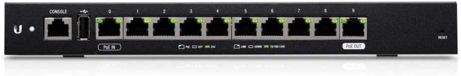 Ubiquiti Networks ER-10X EdgeRouter 10X, 10-Port Router PoE Flexibility