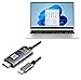 BoxWave Cable Compatible with Samsung Galaxy Book2 Pro 360 (15.6 in) - SmartDisplay Cable - USB Type-C to HDMI (6 ft), USB C/HDMI Cable for Samsung Galaxy Book2 Pro 360 (15.6 in) - Jet Black