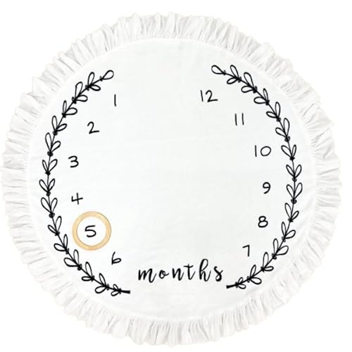 frontier balloon 月齢 フォト おくるみ ふわふわ ベビー マット 赤ちゃん ベビーフォト ニューボーンフォト 背景布 寝相アート ハーフバースデー プレイマット お祝い お昼寝アート 記念撮影 ごろ寝アート 円形 写真