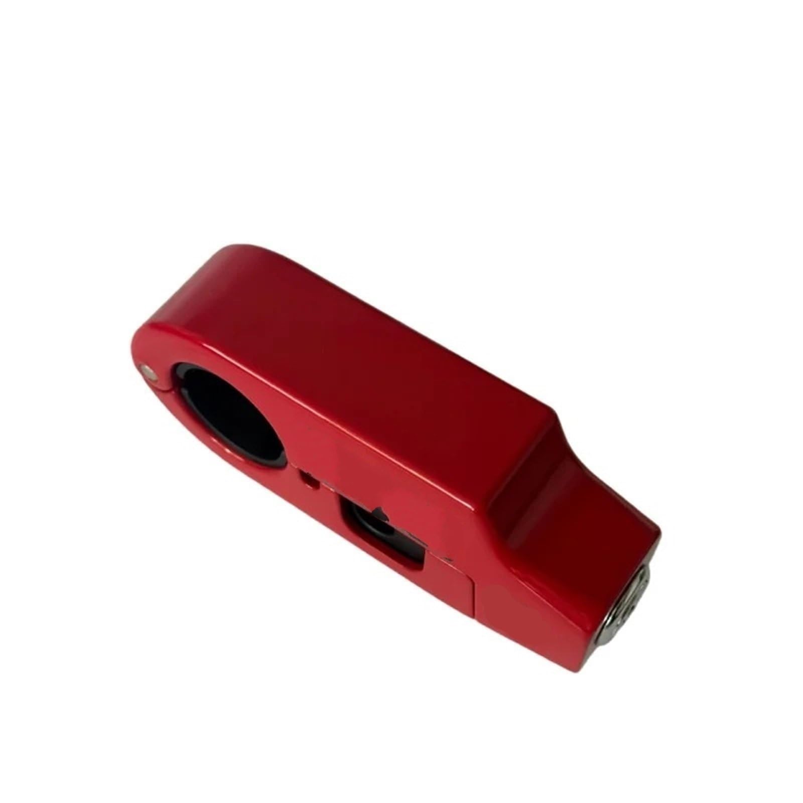 Motorcycle Handlebar Lock Anti-Theft Alarm Motorcycle Handlebar Lock Aluminum Alloy Brake Grip Security Equipment Motorbike Lock Security(6516 RED)