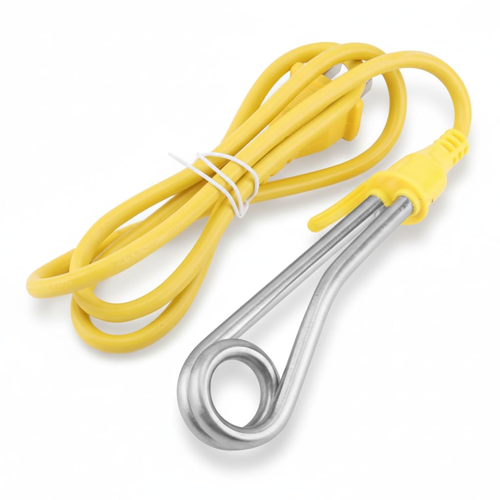 Water Heater for Use in a Cup, 600W Heater Element Immersion Heater, 220V Reheater Travel Kit Great for Heating Boiling Chocolate Coffee Tea Drinking Water