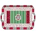 Collegiate Melamine Handled Serving Tray (Ohio State Buckeyes)