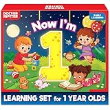 Doctor Jupiter Now I AM 1 | Educational Learning Toy for 1 Year Olds | Birthday Gift Ideas for Boys & Girls Ages 1+ | Preschool Learning Activities