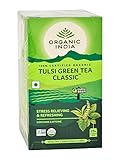 Organic India Tulsi Tea Green - 25 Count bags (Pack of 2)