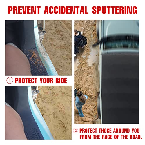 Mabett Mud Flaps For Ford Bronco Accessories 2021 2022 2023 2/4-Door No Punching Required Front And Rear 4Pcs #TOP4