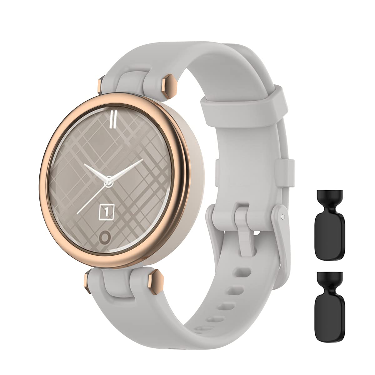Amazon.co.jp: バンド Compatible for Garmin Lily，スポーツシリコン 