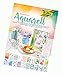 Produktbild folia 48749 - Motivblock Aquarell, 20 Blatt, ca. 24 x 34 cm, 270 g/qm, sortiert in 20 verschiedenen Motiven - zum Basteln und kreativen Gestalten von Karten, Fensterbildern und für Scrapbooking
