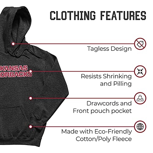 Campus-Colors-NCAA-Adult-Cotton-Blend-Charcoal-Hooded-Sweatshirt-Made-from-Ringspun-and-Versatility-Arkansas-Razorbacks-Black-Adult-X-Large