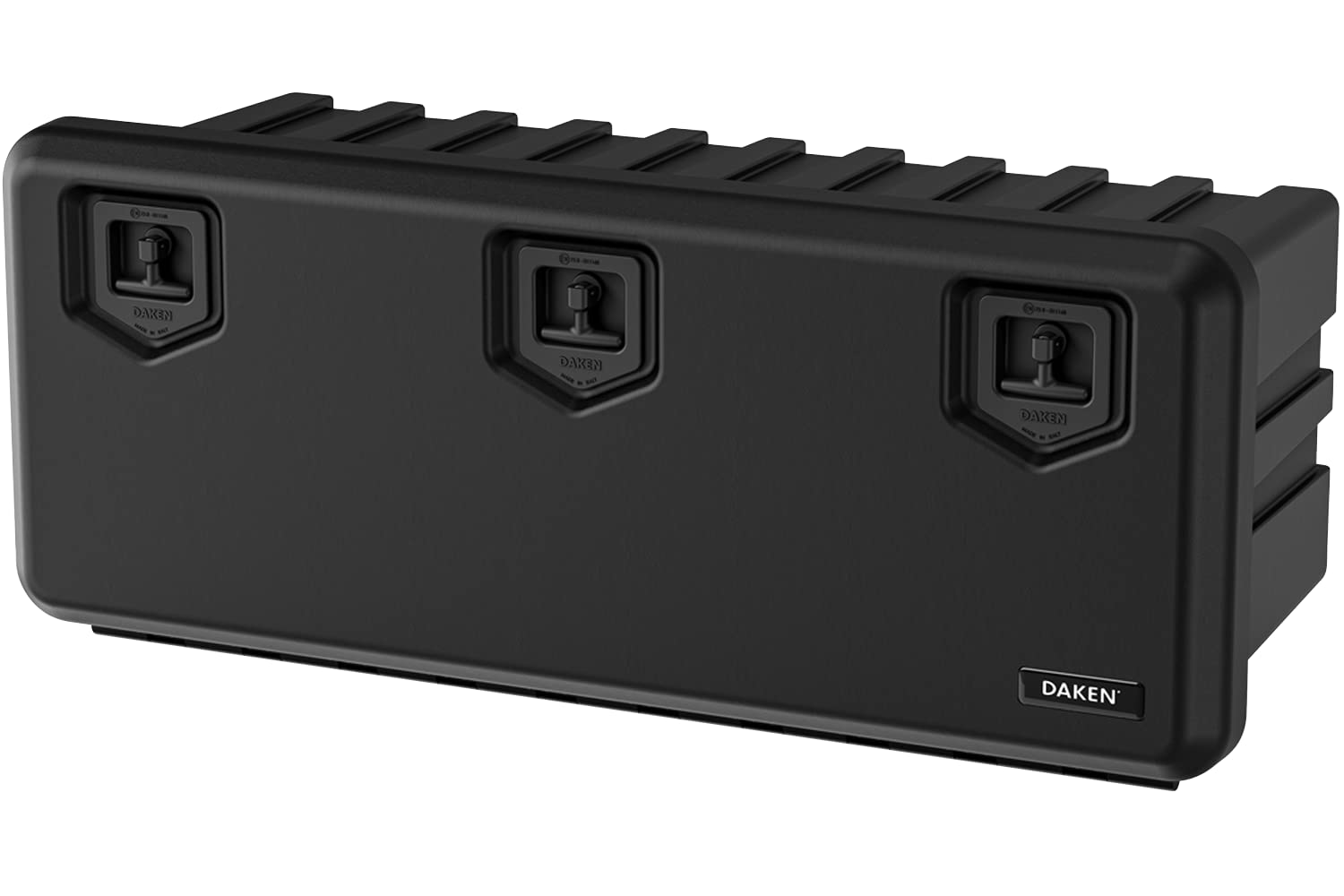 DAKEN Caja de herramientas ARKA 81209 capacidad 203 litros cofre portaherramientas extra grande para camión remolque y autobús dimensiones 1250 x 522 x 500 mm con 3 cerraduras