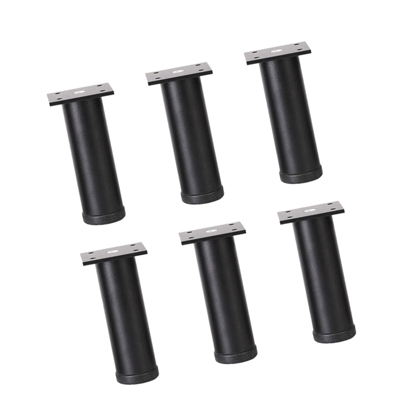 Elnwnnkc Black Telescopic Adjustable Bed Beam Foot Reinforced Furniture Leg Sofa Leg Bed Bottom Load Bearing Brackets Height Adjustable Stands
