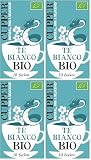 CUPPER Tè Bianco Biologico e Fairtrade, Gusto Classico e Delicato, Filtri 100% Biodegradabili, Confezione da 80 Bustine