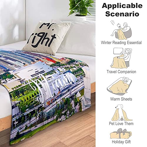 Couverture en flanelle canapé lit plaid chaud microfibre douillette