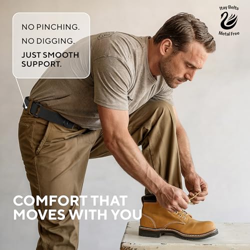 Metal Free No Buckle Stretch Belt for Men3