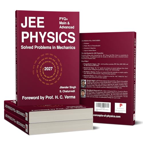 Image of JEE Main & Advanced Physics PYQ Plus | 1800+ Solved Problems in Mechanics | Foreword by H C Verma