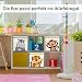 GLÜCKSWOLKE Caja Almacenaje Infantiles - Motivo Mono I Baules Juguetes I Cubos...
