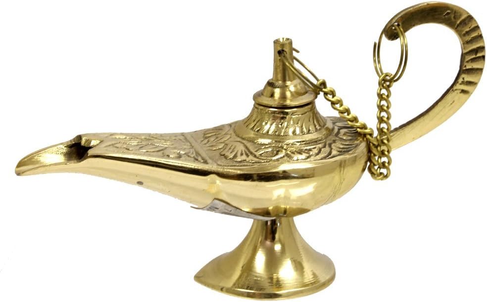 Brass Aladdin Genie Lamps Incense Burners