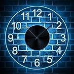 12 Acrylic LED Color-Changing Wall Clock