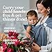 Nalakai Luxury Ring Sling Baby Carrier, Soft Linen Blend Baby Sling, Baby Wrap, Wear Your Little One Close to Your Heart, Comfort, Style