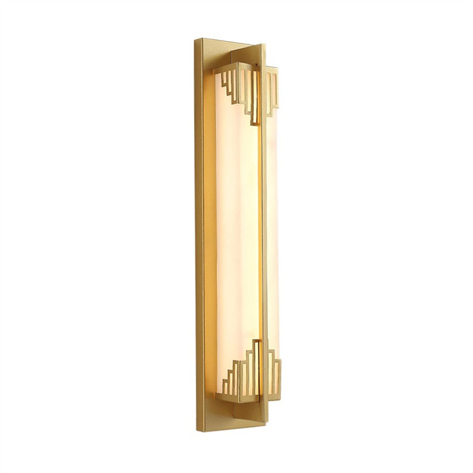 YQINQIN83B Wall Sconce Hotel Corridor Staircase Lighting Bedroom Bedside Wall Lamp Chinese Decorative Background Acrylic Lampshade for Hallway