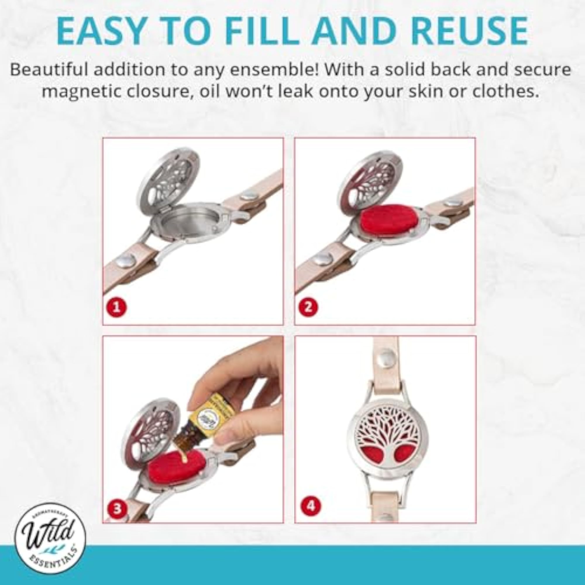 Wild Essentials Spider Essential Diffuser Bracelet