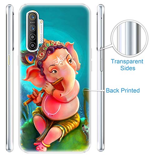 Image of Fashionury inchBAL Ganesha Printed Mobile Back Cover Case Compatible for Realme Xt