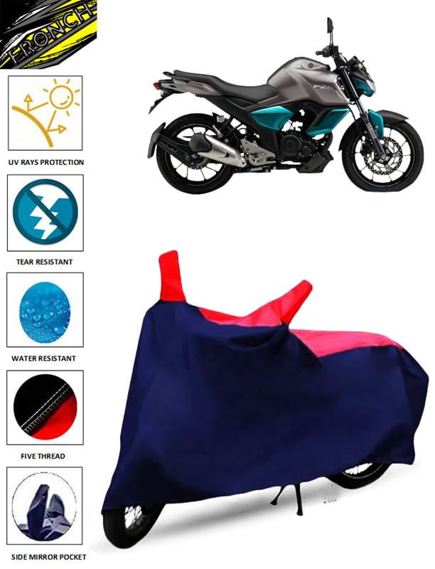 Image of FRONCH Waterproof Bike /SCOOTY Cover for Yamaha FZ-S FI (FZ-S FI Bike Cover /FZ-S FI Bike Cover Waterproof /Yamaha FZ-S FI Bike Cover)