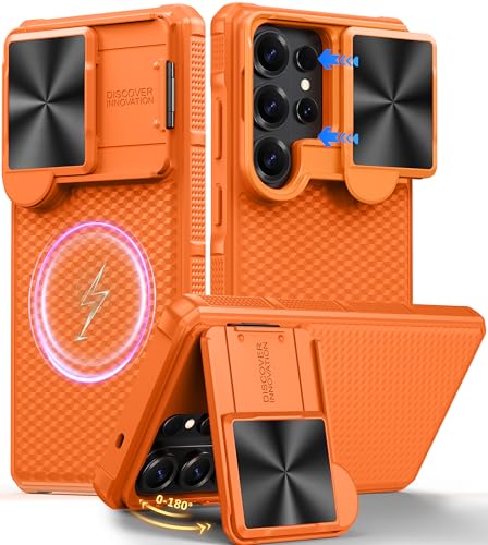 Image of Magnetic for Samsung Galaxy S26 Ultra Case-Orangr