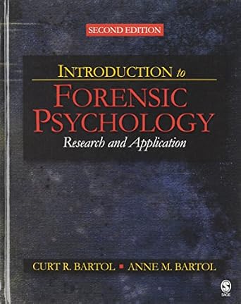 Amazon.com: Introduction to Forensic Psychology: Research and ...