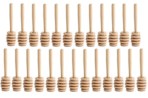 Nakpunar Holz Honiglöffel 10,2 cm 24er Set